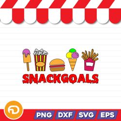 snack goals svg, png, eps, dxf digital download