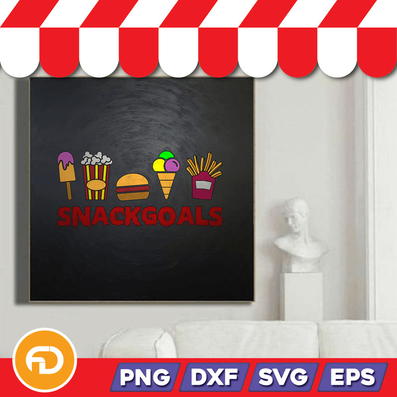 Snack Goals Svg Png Eps Dxf Digital Download