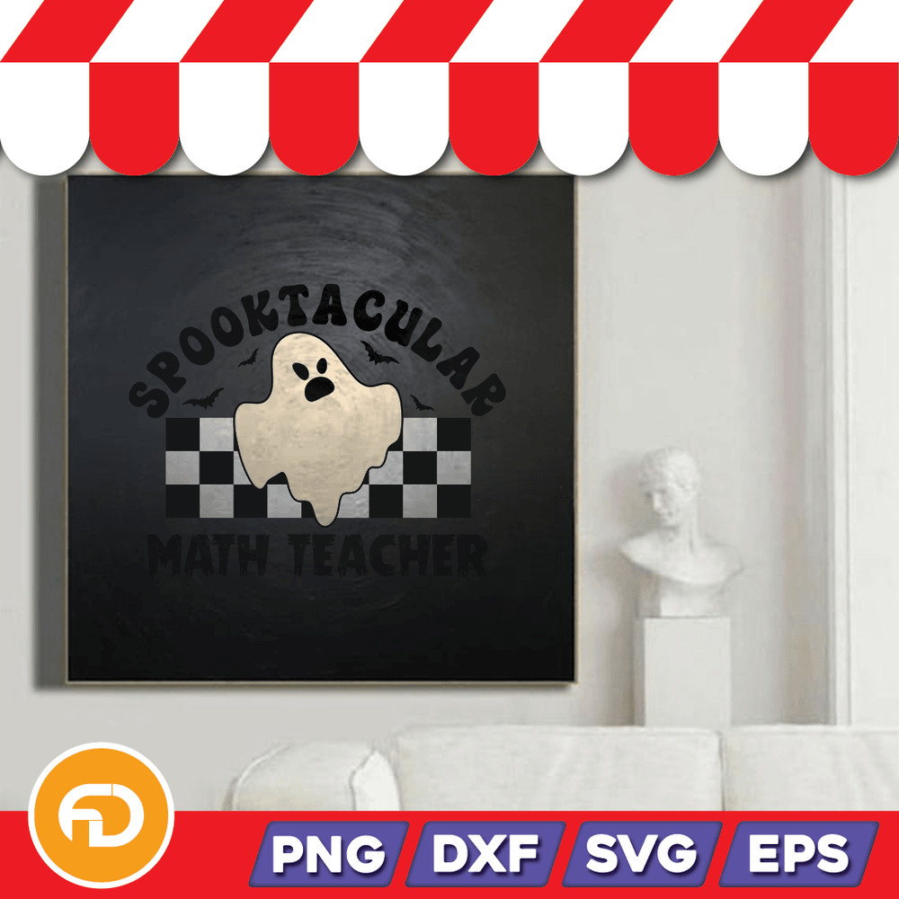 Spooktacular Math Teacher Svg Png Eps Dxf Digital Download