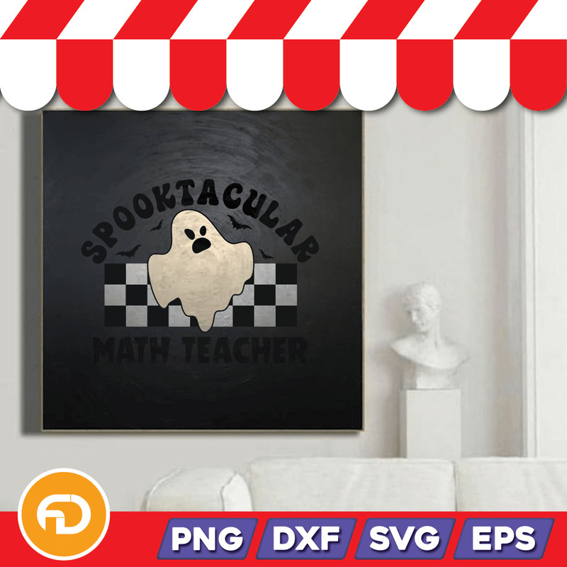 Spooktacular Math Teacher Svg Png Eps Dxf Digital Download