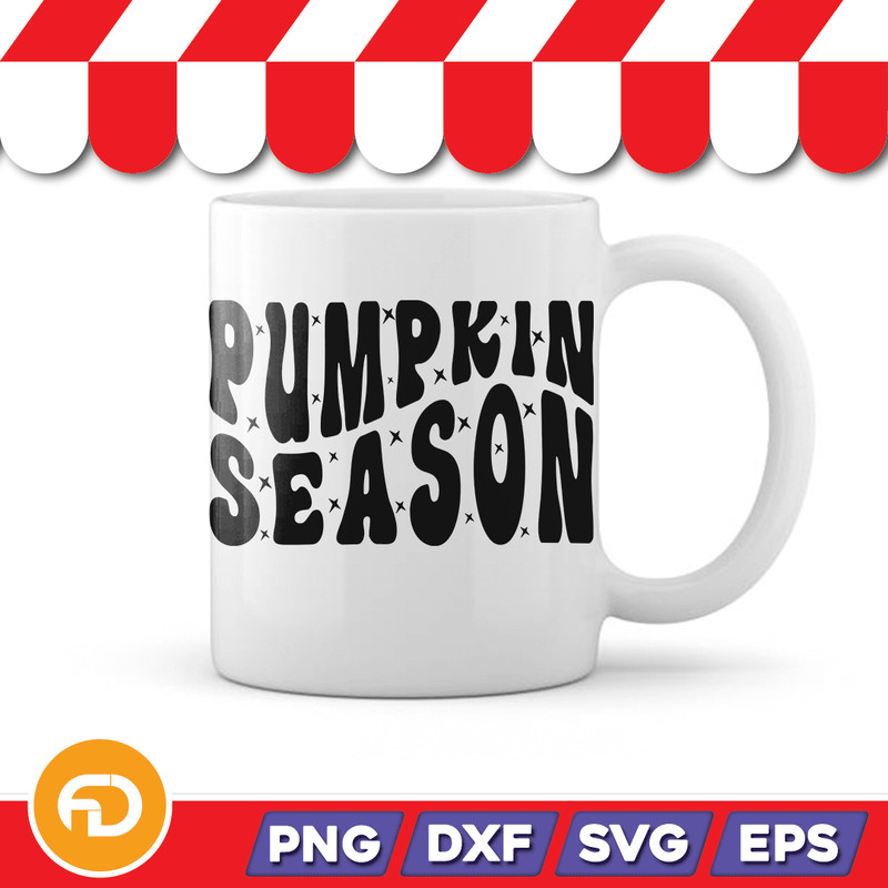 Pumpkin Season Svg Png Eps Dxf Digital Download