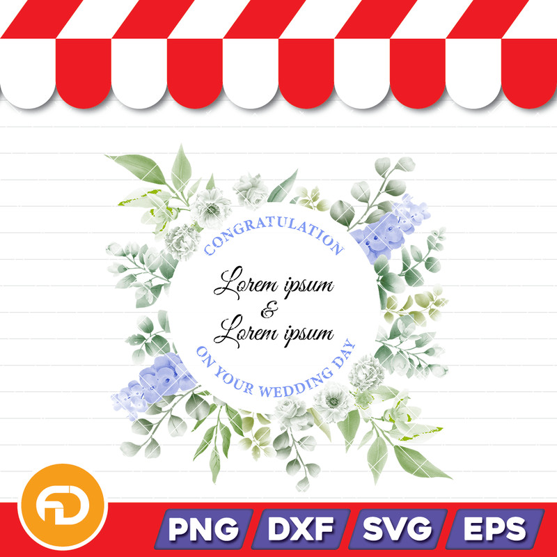 Wedding cards01 Svg Png Eps Dxf Digital Download