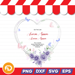 wedding cards-02 svg, png, eps, dxf digital download