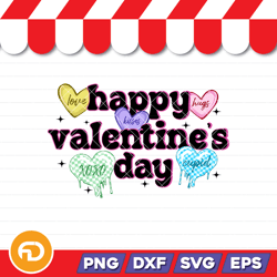 happy valentines day-v2 svg, png, eps, dxf digital download