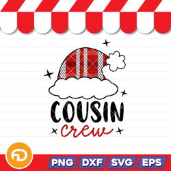 cousin crew svg, png, eps, dxf digital download