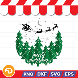 merry christmas-v2 svg, png, eps, dxf digital download
