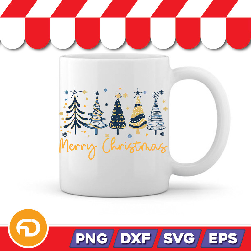 Merry Christmasv4 Svg Png Eps Dxf Digital Download