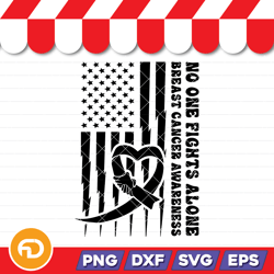 no one fight alone svg, png, eps, dxf digital download