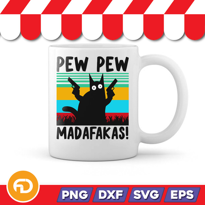 Pew Pew MadaFakasGraphic Tees Funny Shirts Svg Png Eps Dxf Digital Download