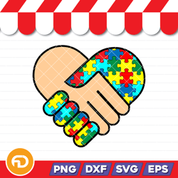 world autism awareness day ai girl sit with mobile svg, png, eps, dxf digital download