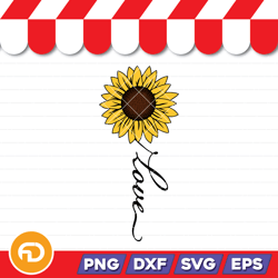lover sunflower svg, png, eps, dxf digital download