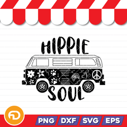 hippie soul svg, png, eps, dxf digital download