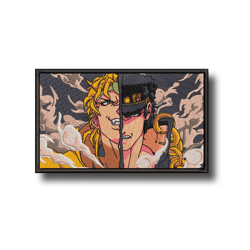 anime death note : kokushibo embroidery design,demon slayer embroidery designs, anime embroidery, machine embroidery