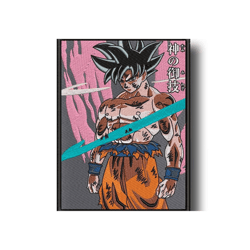 goku : kokushibo embroidery design,demon slayer embroidery designs, anime embroidery, machine embroider