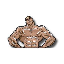 hanama : kokushibo embroidery design,demon slayer embroidery designs, anime embroidery, machine embroider