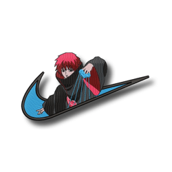 nike shinobi : kokushibo embroidery design,demon slayer embroidery designs,anime embroidery, machine embroidery