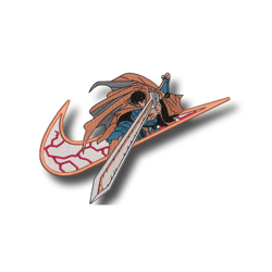 nike swords : kokushibo embroidery design,demon slayer embroidery designs,anime embroidery, machine embroidery