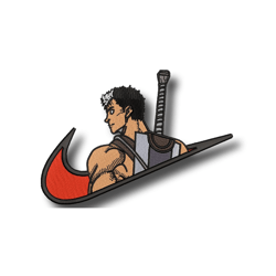 nike red sword : kokushibo embroidery design,demon slayer embroidery designs,anime embroidery, machine embroidery