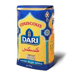 Dari Moroccan Couscous 1kg, 2.2lb