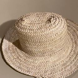 Moroccan Natural Straw Hat Sun - preventing your brain to get harmed by negative vibe
