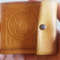 YELLOW Handcrafted leather wallet d1.JPG