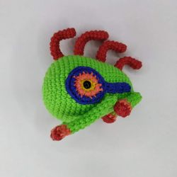 Murloc crochet, crochet pattern, baby murloc, instant pdf download