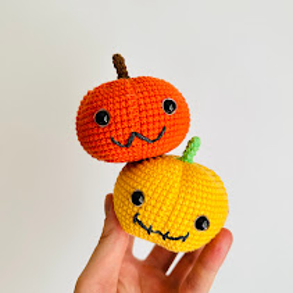 Crochet Pattern Pumpkin Fall Decor Halloween Pumpkin  PDF Pattern 0