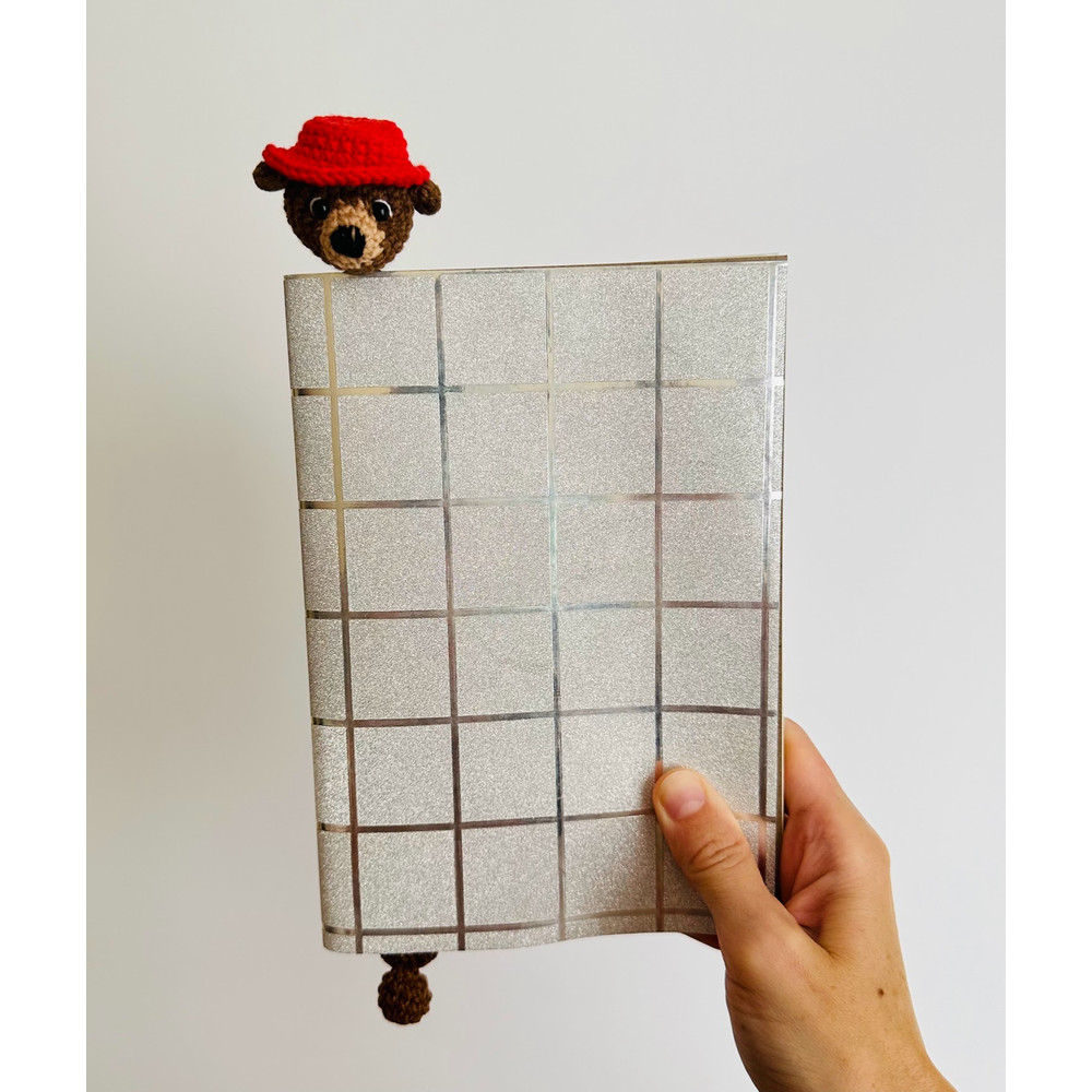 Bookmark Bear Crochet Pattern Instant Download DIY Bear Bookmark Crochet Tutorial For Book Lovers 3