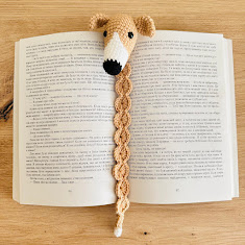 Bookmark Greyhound Crochet Pattern PDF Instant Download Dog Bookmark DIY Tutorial Crochet Pattern For Dog Lovers 1