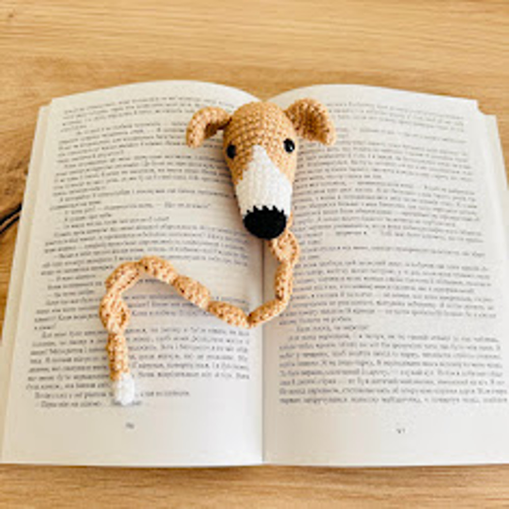Bookmark Greyhound Crochet Pattern PDF Instant Download Dog Bookmark DIY Tutorial Crochet Pattern For Dog Lovers 2