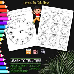 Time Learning Book
