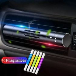 Car Air Vent Solid Perfume with Refill Sticks Car Air Freshener Smell in the Car Styling Air Vent Perfume Parfums