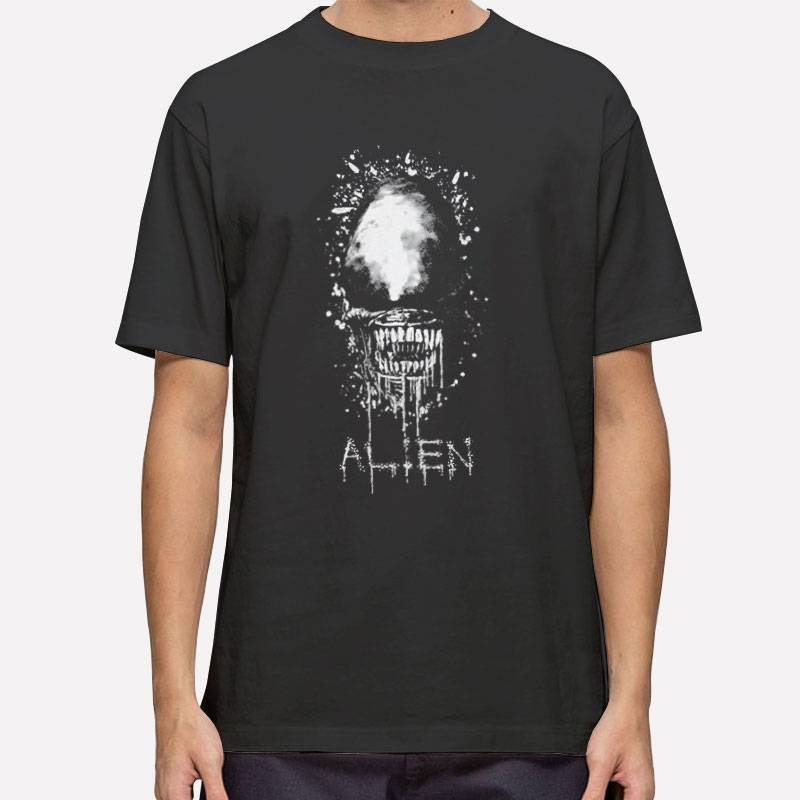 Aliens Xenomorph HR Giger Horror Nostromo Shirt.jpg
