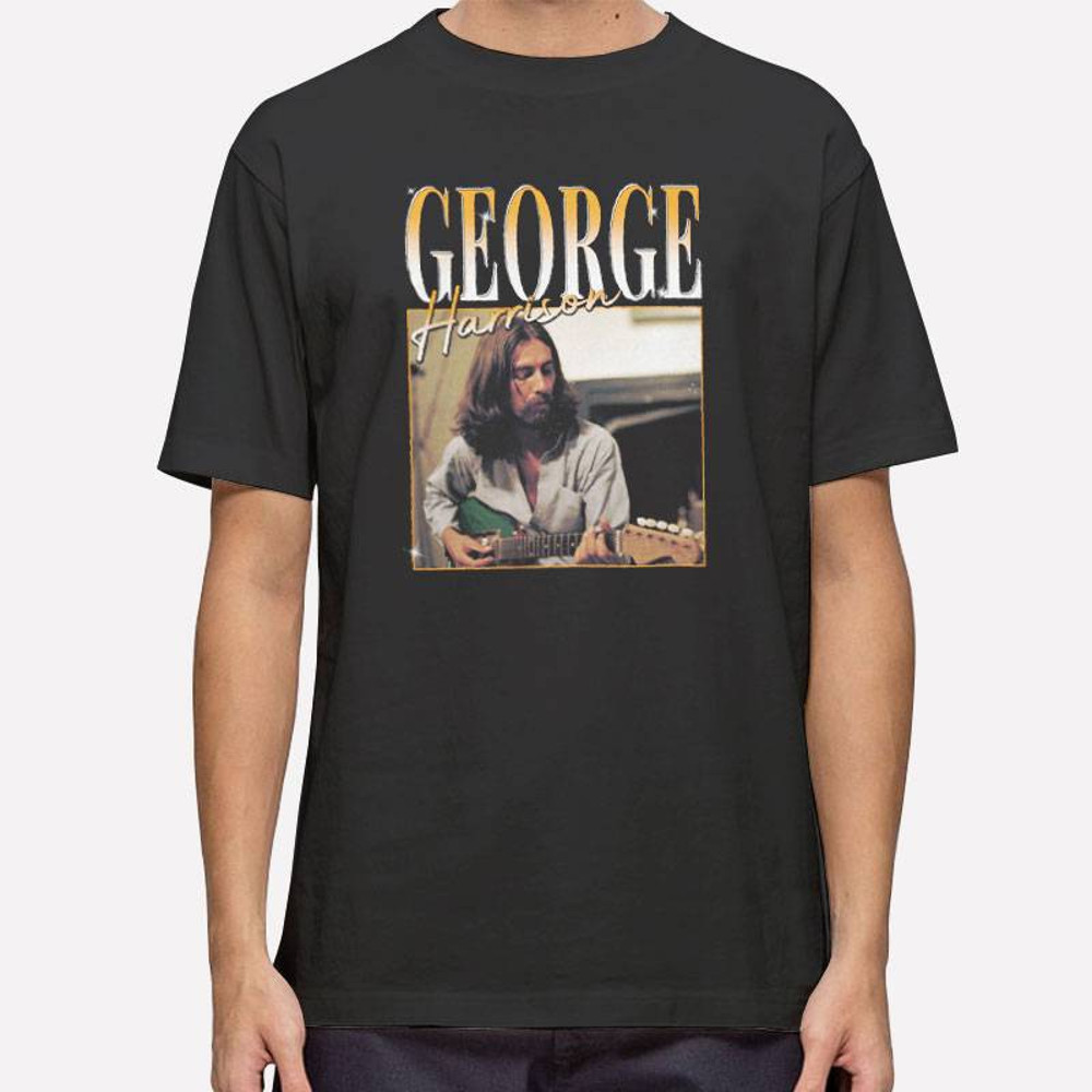 The Beatles Rock Band Music George Harrison T Shirt.jpg