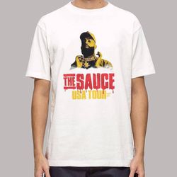 eladio carrion the sauce usa tour dates t shirt with back