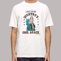 lainey wilson country's cool again tour shirt