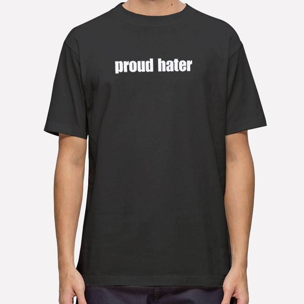 Vintage Inspired Proud Hater T Shirt 0