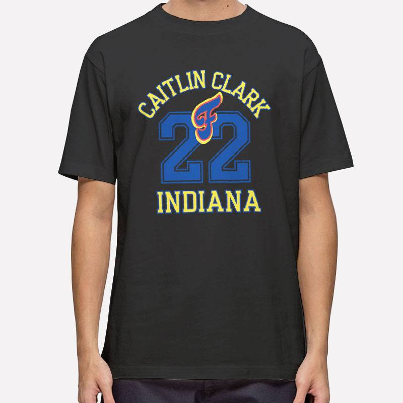 Vintage 22 Caitlin Clark Indiana T Shirt 0