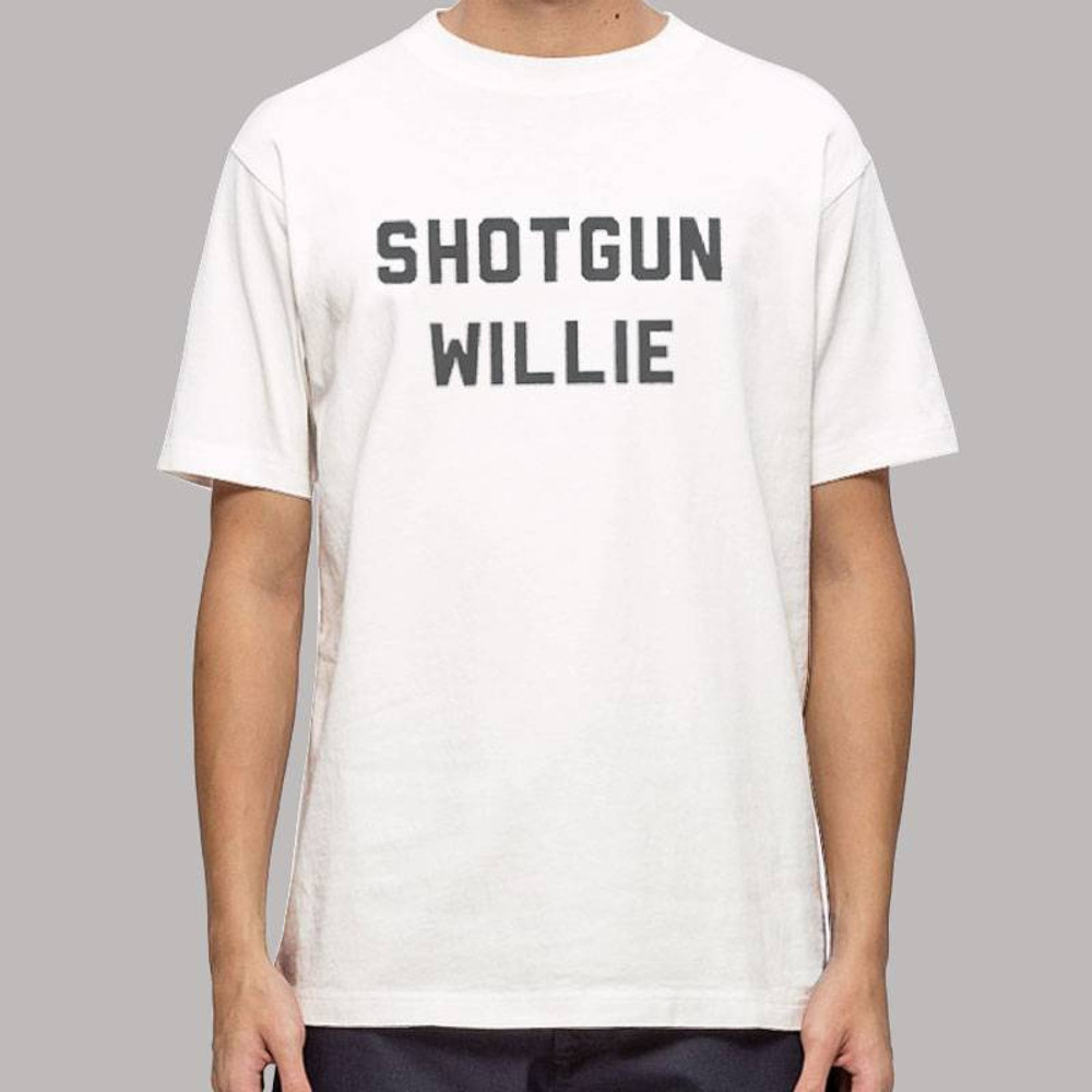 Retro Vintage Shotgun Willie T Shirt 0
