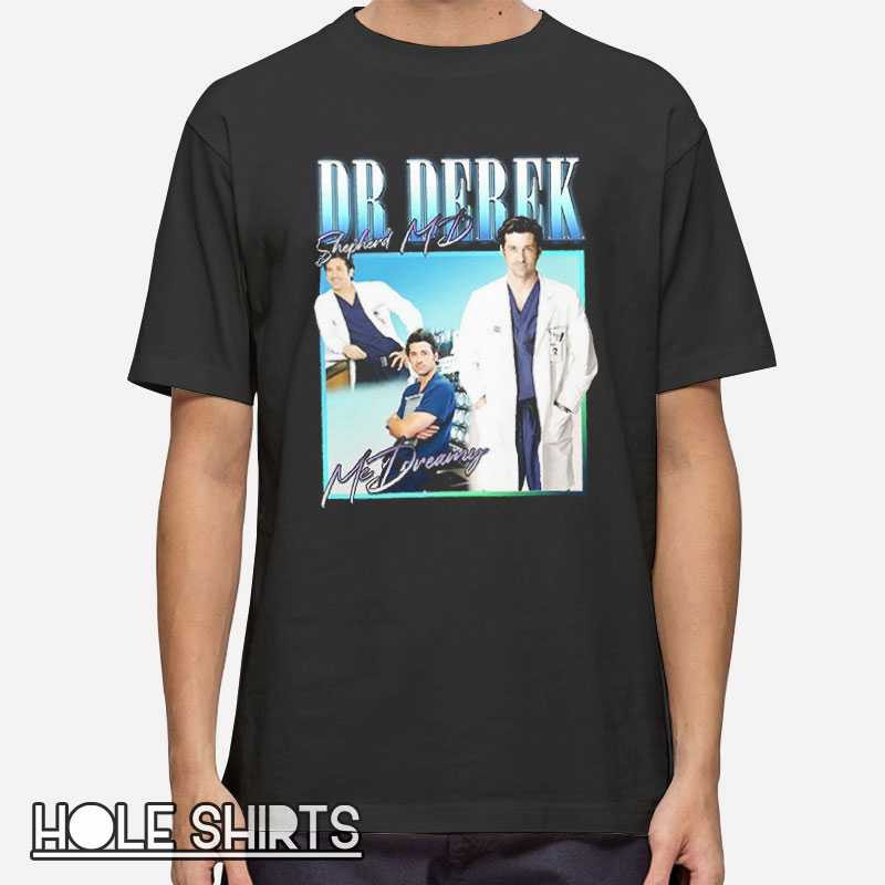 Vintage Inspired Dr Derek Shepherd T Shirt 0