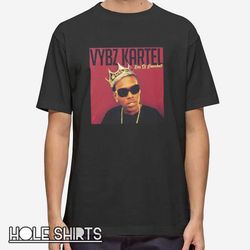 vybz kartel king of dancehall hip hop music t shirt