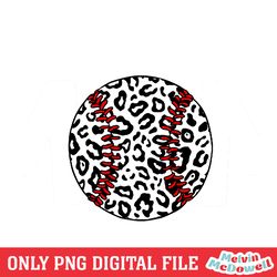 baseball mom leopard softball yellow design png, mother day png, digital download, bunny ball