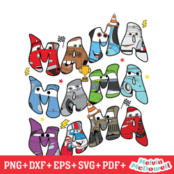 mama disney pixar cars face mode svg, disney svg ,disney mickey svg , digital download