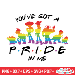you've got a pride in me lgbt toy story svg, disney svg ,disney mickey svg , digital download