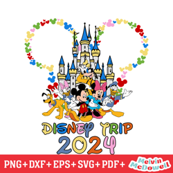 disney family trip mickey head kingdom svg, disney svg ,disney mickey svg , digital download file