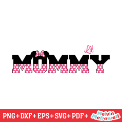 lil mommy minnie mouse disney svg, disney svg ,disney mickey svg , digital download file