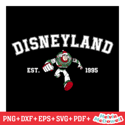 disneyland est 1995 buzz lightyear svg, disney svg ,disney mickey svg , digital download file