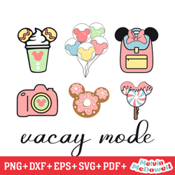 vacay mode disney carnival mouse svg, disney svg ,disney mickey svg , digital download file