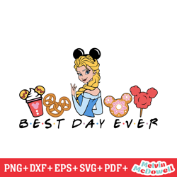 best day ever princess elsa disney snacks svg, disney svg ,disney mickey svg , digital download file