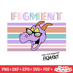 cool figment spark your inspiration svg, disney svg ,disney mickey svg , digital download file
